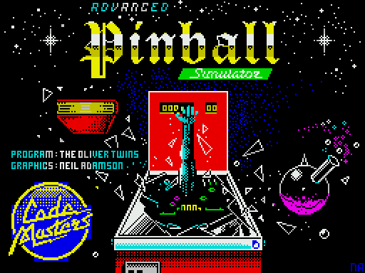 Advanced Pinball Simulator - заставка