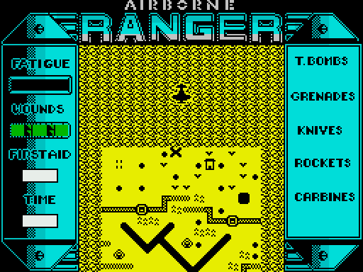 Airborne Ranger - геймплей