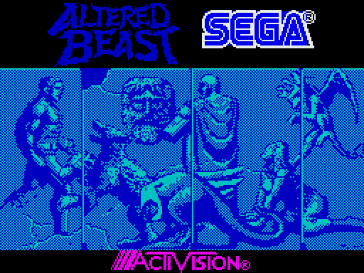 Altered Beast - геймплей