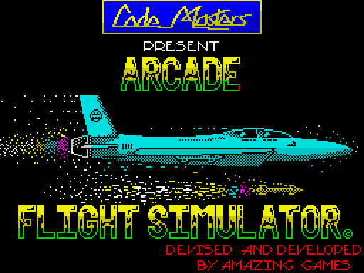 Arcade Flight Simulator - заставка