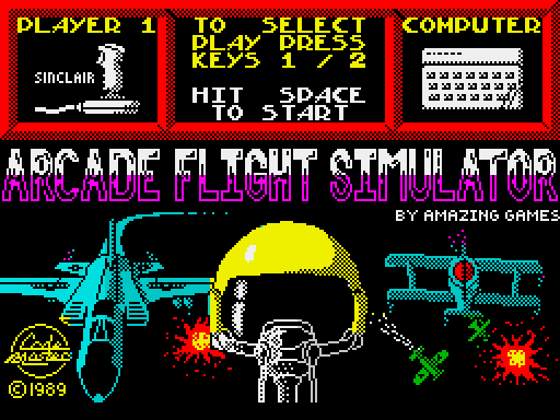 Arcade Flight Simulator - геймплей