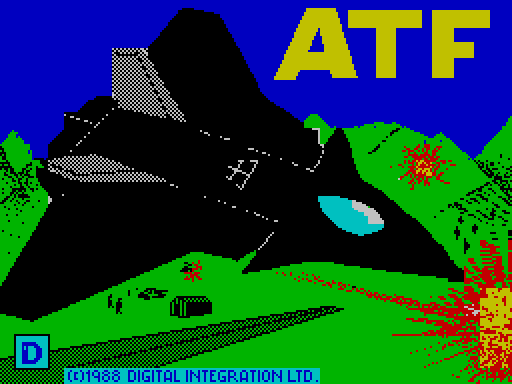ATF — Advanced Tactical Fighter - заставка