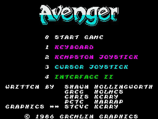 Avenger - геймплей