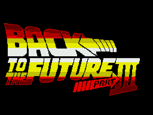 Back to the Future III - заставка
