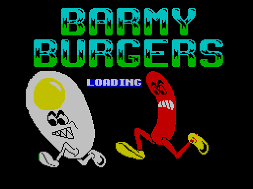 Barmy Burgers - заставка