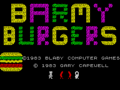 Barmy Burgers - геймплей
