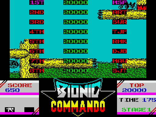 Bionic Commando - геймплей