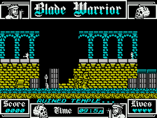 Blade Warrior - геймплей