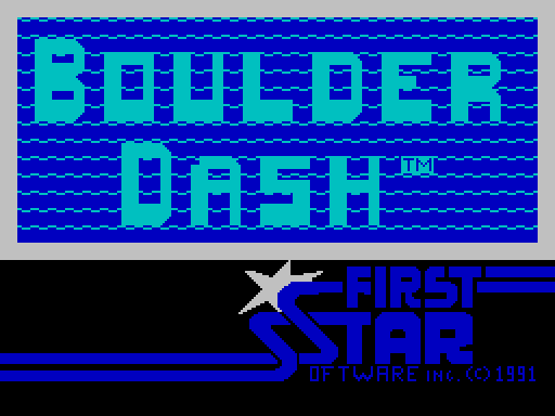 Boulder Dash V - геймплей