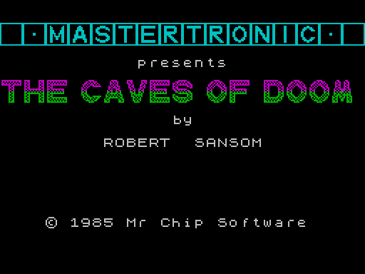Caves of Doom, The
