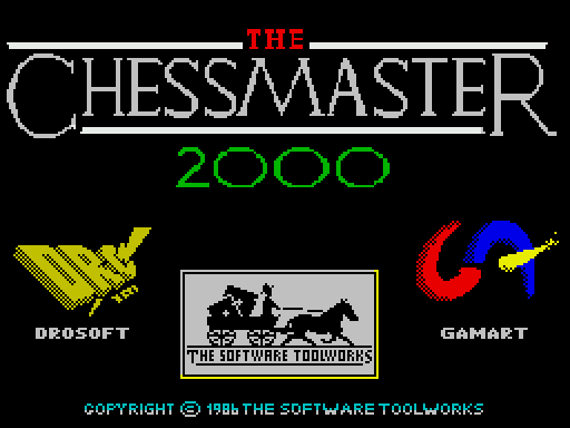 Chessmaster 2000 - заставка