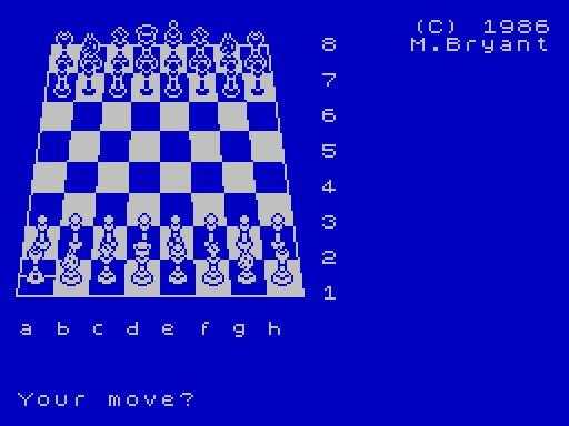 Colossus 4 Chess - геймплей