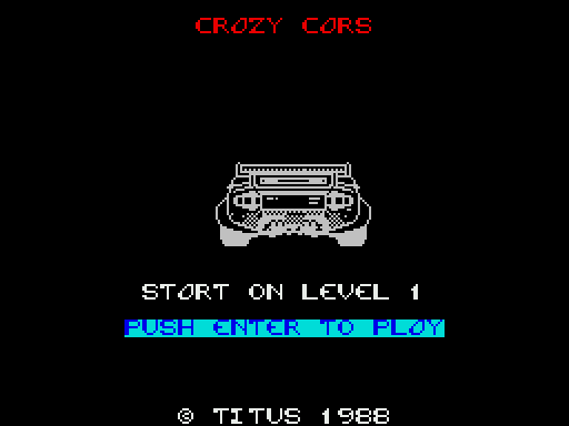 Crazy Cars - геймплей