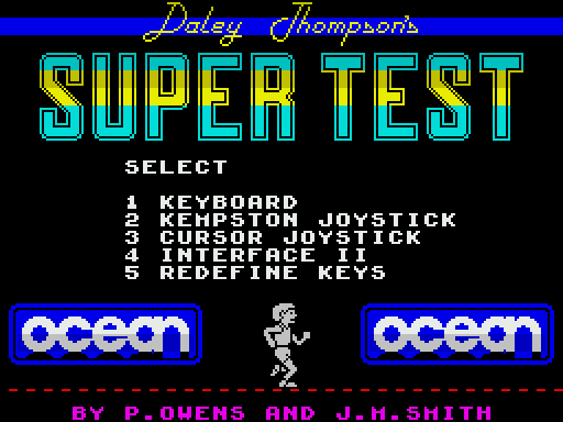 Daley Thompson’s Supertest - геймплей