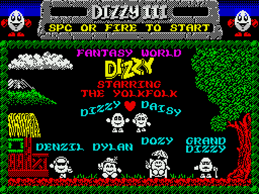 Dizzy III — Fantasy World Dizzy - геймплей