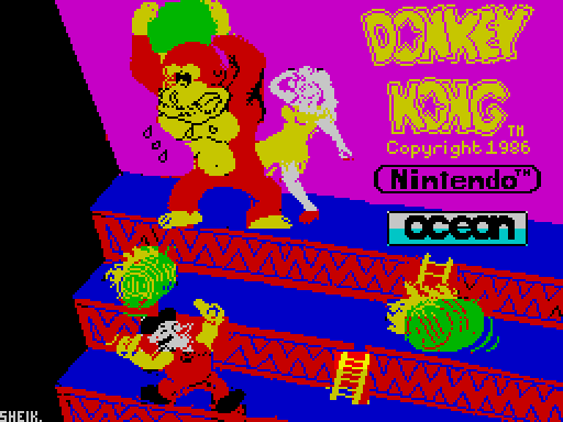 Donkey Kong - заставка
