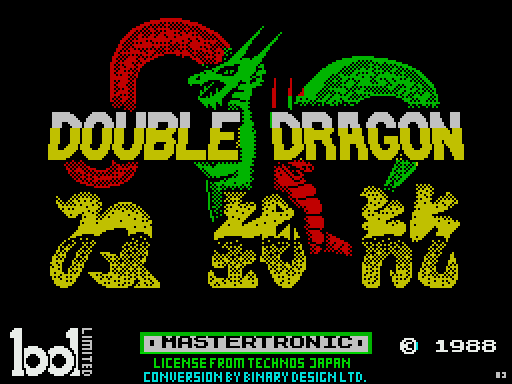 Double Dragon - заставка