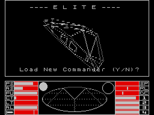 Elite - геймплей