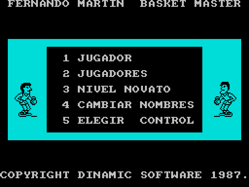 Fernando Martin Basket Master - геймплей