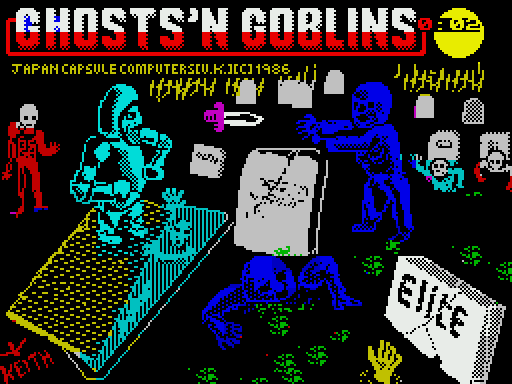 Ghosts ‘n’ Goblins - заставка