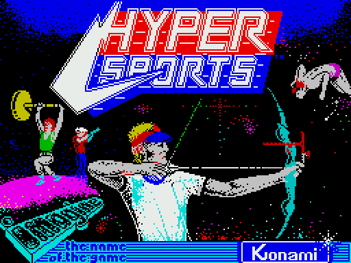 Hyper Sports - заставка