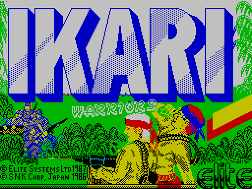 Ikari Warriors - заставка