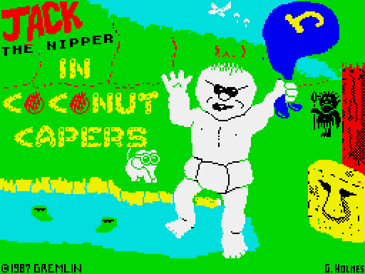 Jack the Nipper II: In Coconut Capers - заставка