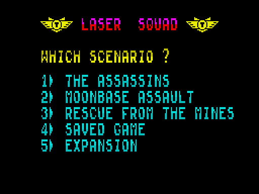 Laser Squad - геймплей