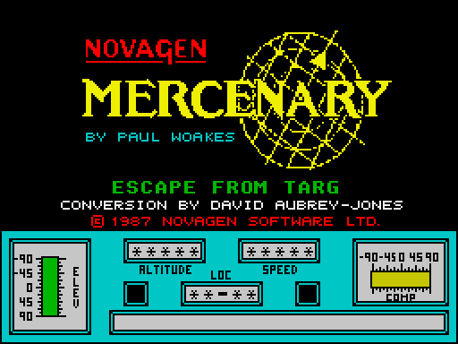 Mercenary — Escape from Targ - заставка