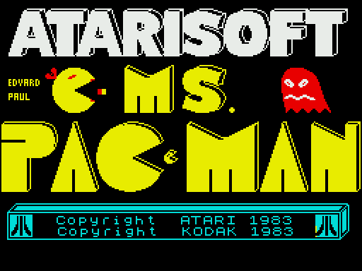 Ms. Pac-Man - заставка