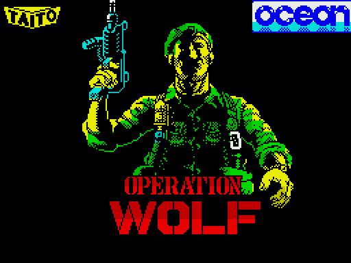 Operation Wolf - заставка
