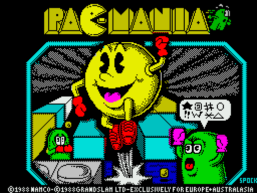 Pac-Mania - заставка