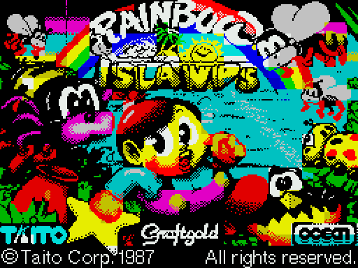 Rainbow Islands — The Story of Bubble Bobble 2 - заставка