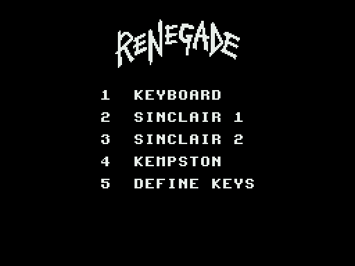 Renegade - геймплей