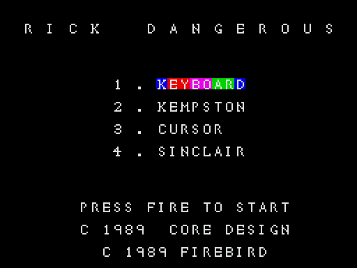 Rick Dangerous - геймплей