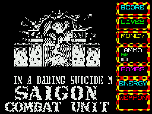Saigon Combat Unit - геймплей