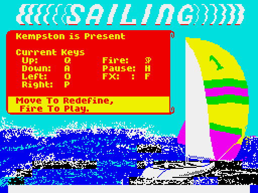 Sailing - заставка