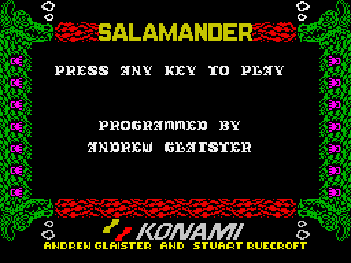 Salamander - геймплей
