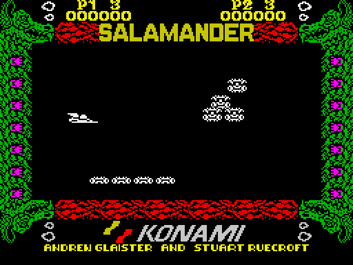 Salamander - геймплей