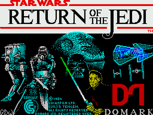 Star Wars III — Return of the Jedi - заставка