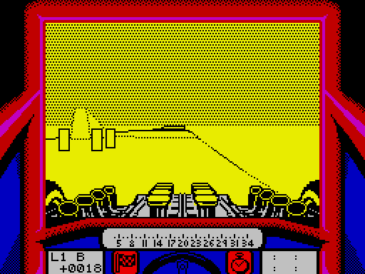 Stunt Car Racer - геймплей