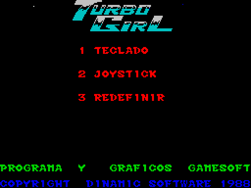 Turbo Girl - геймплей