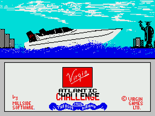 Virgin Atlantic Challenge - заставка