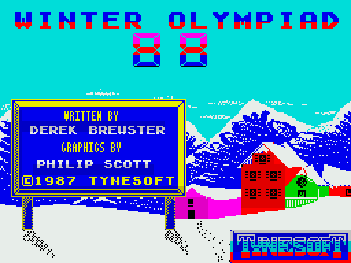 Winter Olympiad 88 - заставка